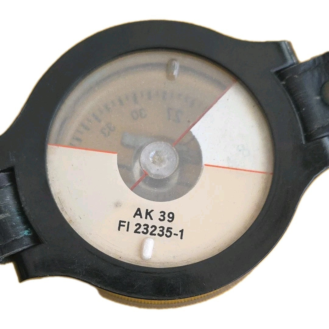 WW2 German Luftwaffe Wrist Compass AK39 FL 23235-1