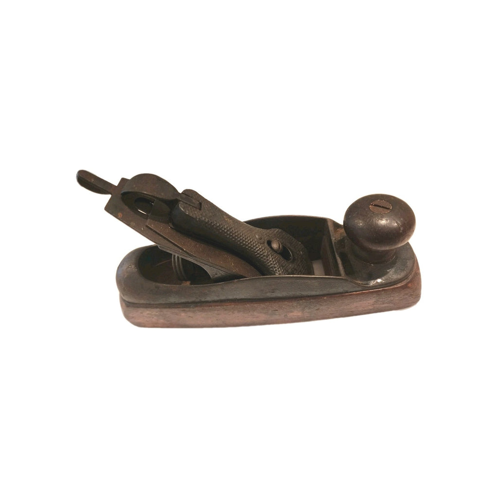 Wood Bottom Transitional Plane, Stanley Bailey Rule & Level Co G-E