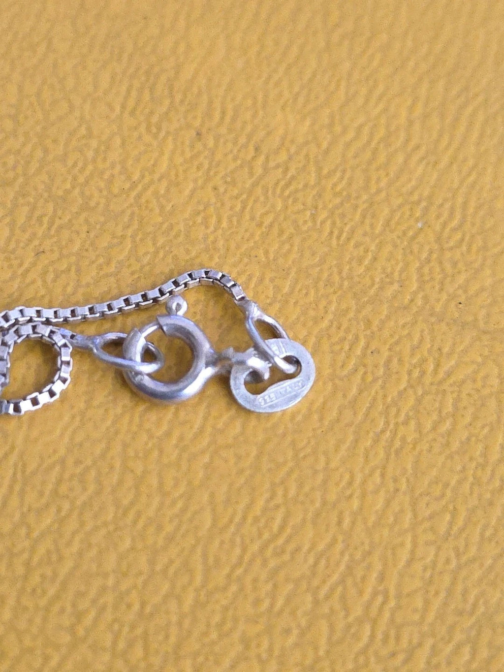 Mid-Century Modern Sterling  Necklace with Onyx