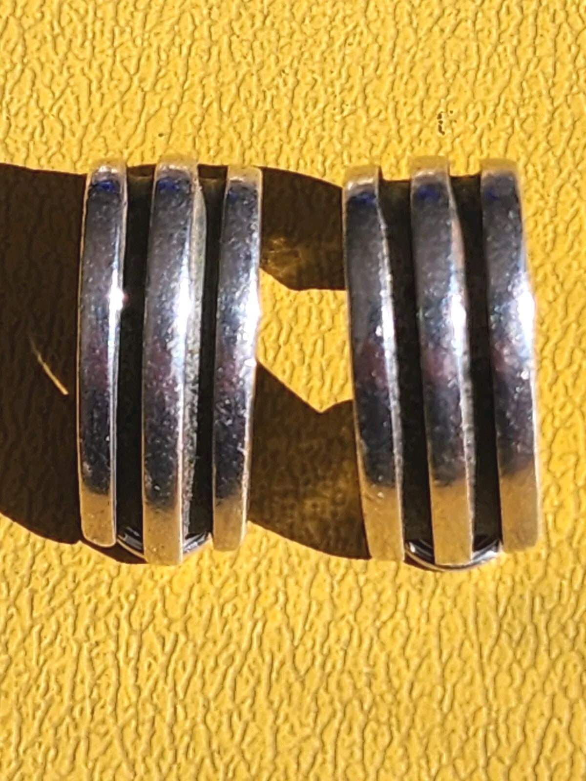 Tiffany Shrimp Shell Clip On Earrings Sterling Silver 1995