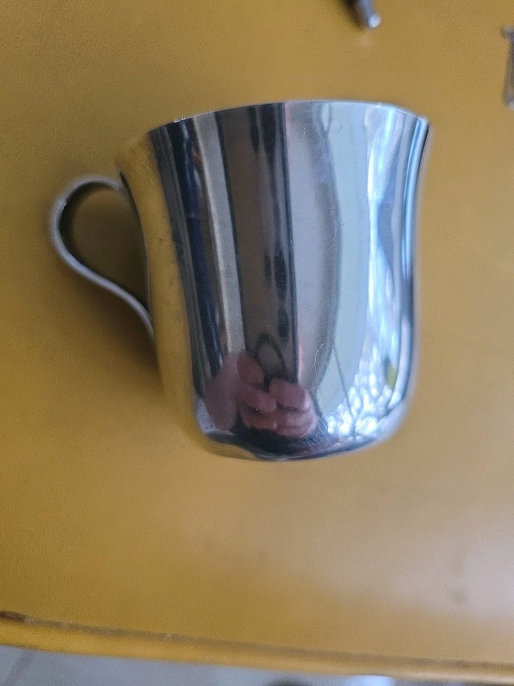Vintage Tiffany&Co Makers Sterling Silver Baby Cup”23498” Monogram