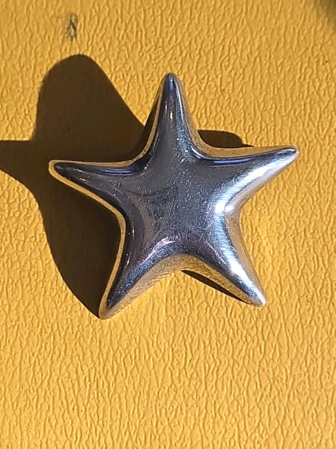 Vintage Tiffany & Co 925 Sterling Silver Star 1.5” Pin / Brooch 10.15 g. VG Cond