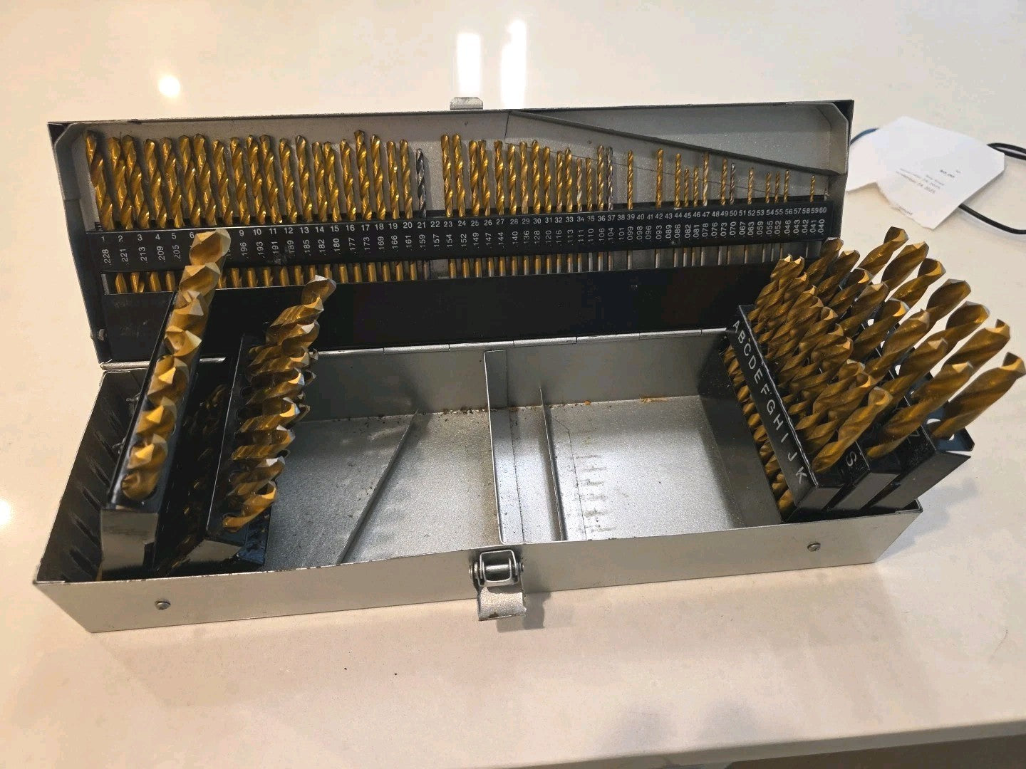 Worksmith HHS Drill Bit Set 105 Piece Drill it Set (missing 10 Small Ones + Case