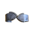 Judith Jack Vintage Sterling Silver Grey Tortoise  Bracelet