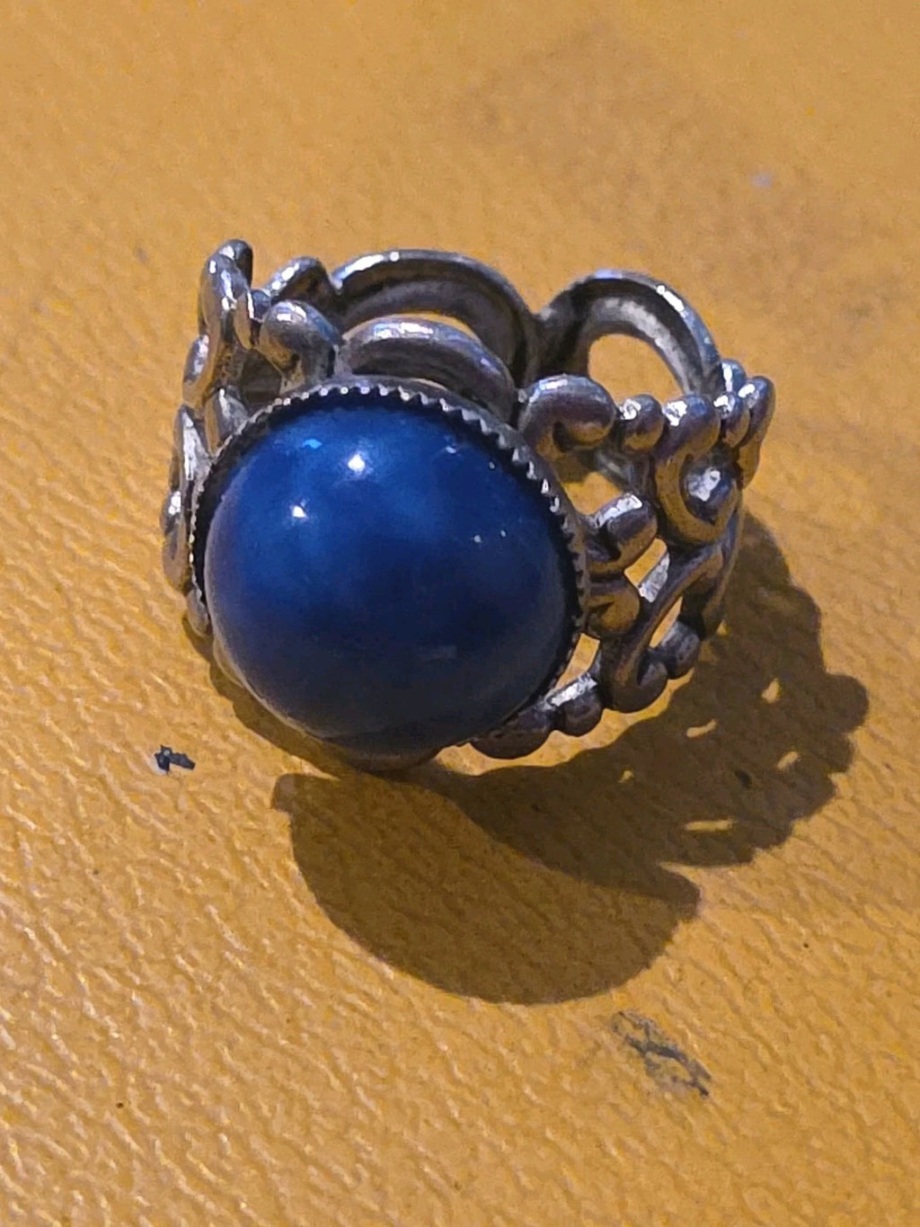 Vintage Sterling Silver 925 Chalcedony Ring Size 5