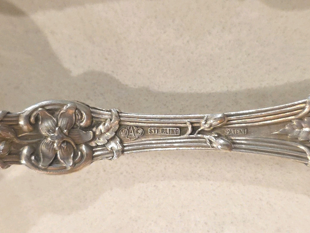 Old Orange Blossom by Alvin Sterling Silver Flatware Set Service 40 pcs