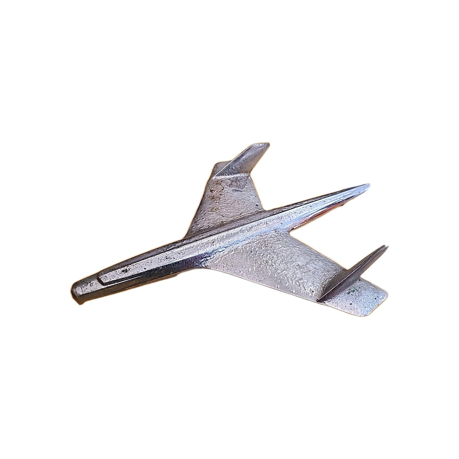 Vintage 1955 Chevrolet Chevy Hood Ornament Jet Bird Plane #3709685 Oem