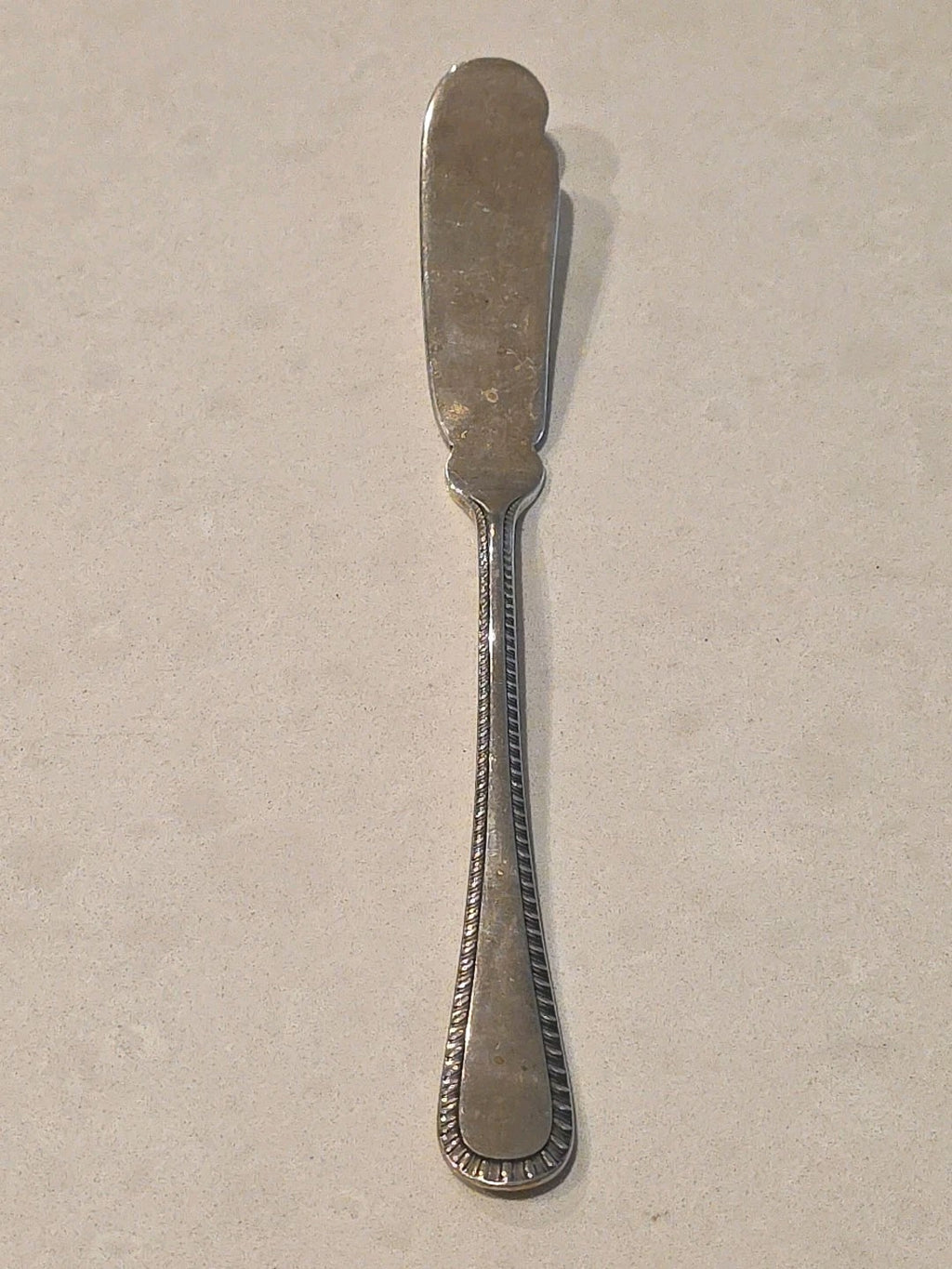 Italian Feather by Buccellati Sterling Silver Butter/Fish Knife Solid Sterling