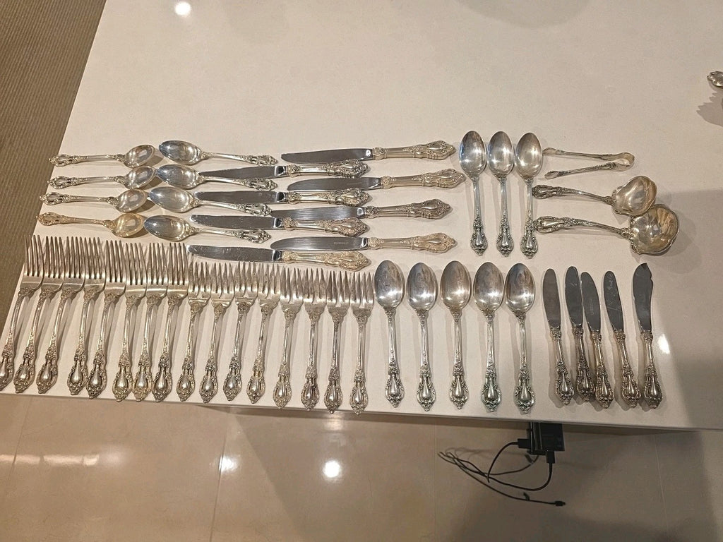 Eloquence by Lunt Sterling Silver Flatware Service Set 48 Pieces