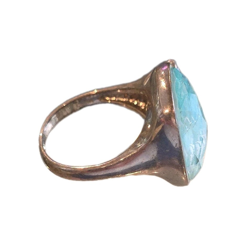 WHITNEY KELLY WK STERLING SILVER  MULTI -GEMSTONE RING SIZE 11