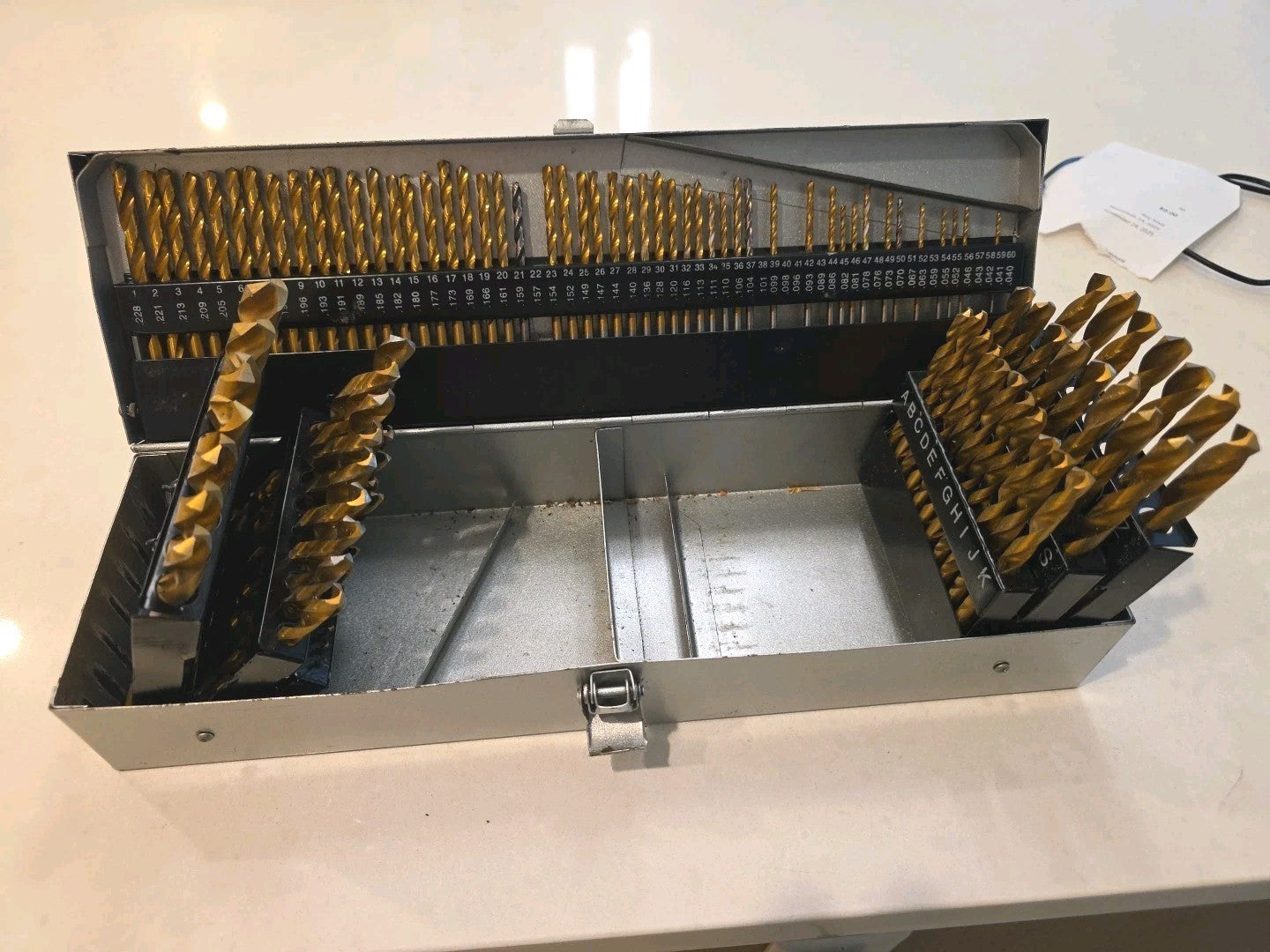 Worksmith HHS Drill Bit Set 105 Piece Drill it Set (missing 10 Small Ones + Case