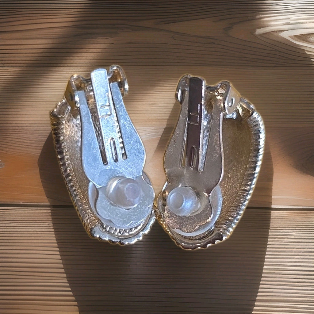 Somerset Mesh Hoops Clipon Earrings  Gift Love