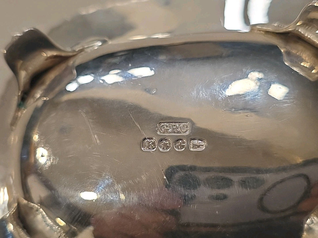 Antique G.R. George Richmond Collins Silverplate Salt Bowl