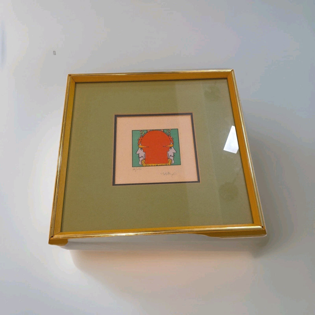 1970's Peter Max    "Seeing Everything"  Lito 14" x 14"
