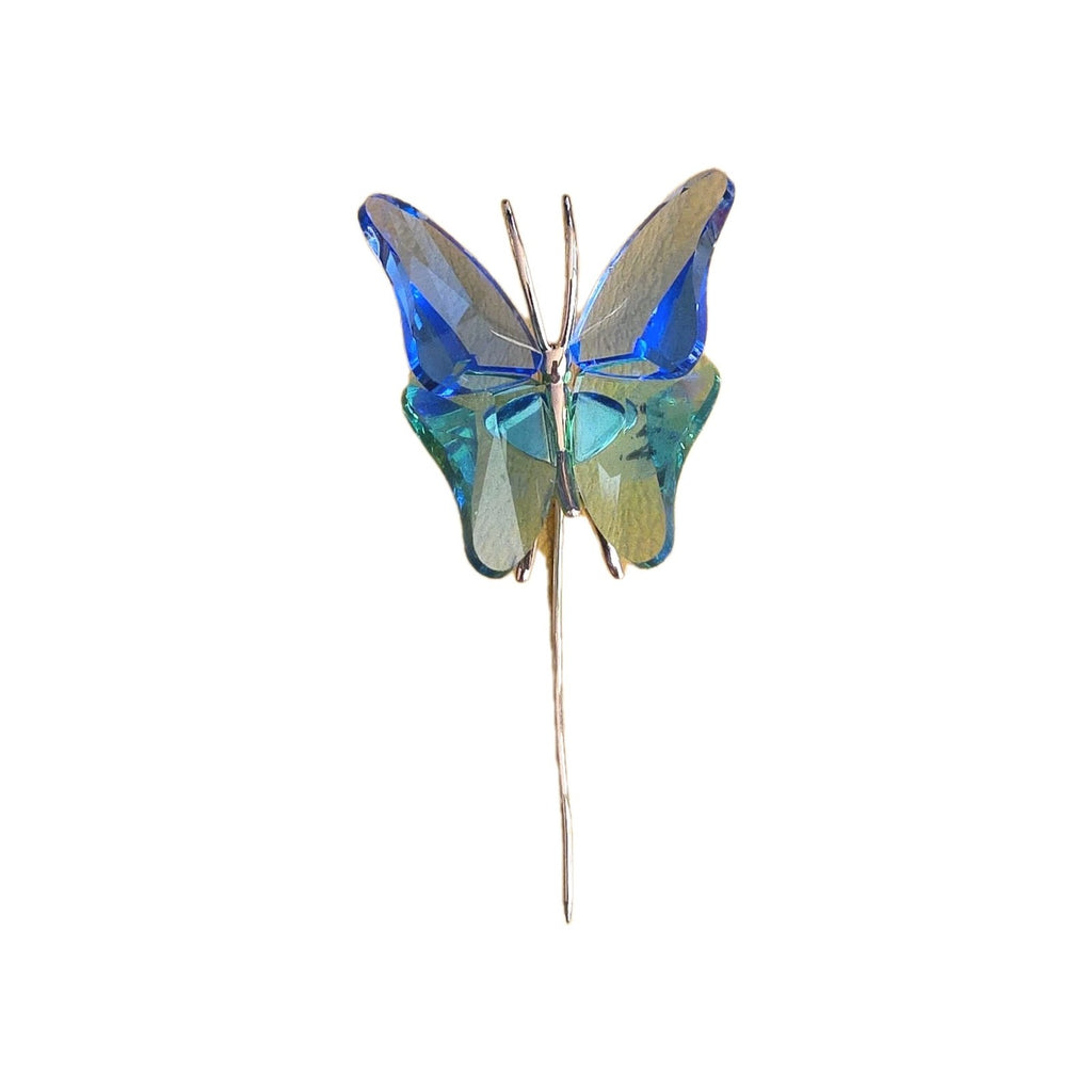 Swarovski Figurine Crystal Paradise Butterfly AMBUR TURQUOISE