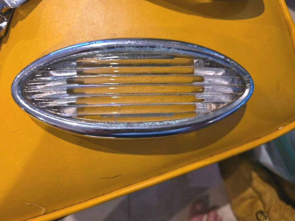 1946 1947 1948 Chrysler Dome Light Lamp Lens  bezel Assembly Housing