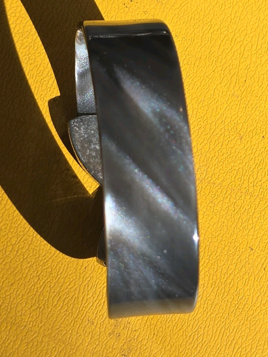 Judith Jack Vintage Sterling Silver Grey Tortoise  Bracelet