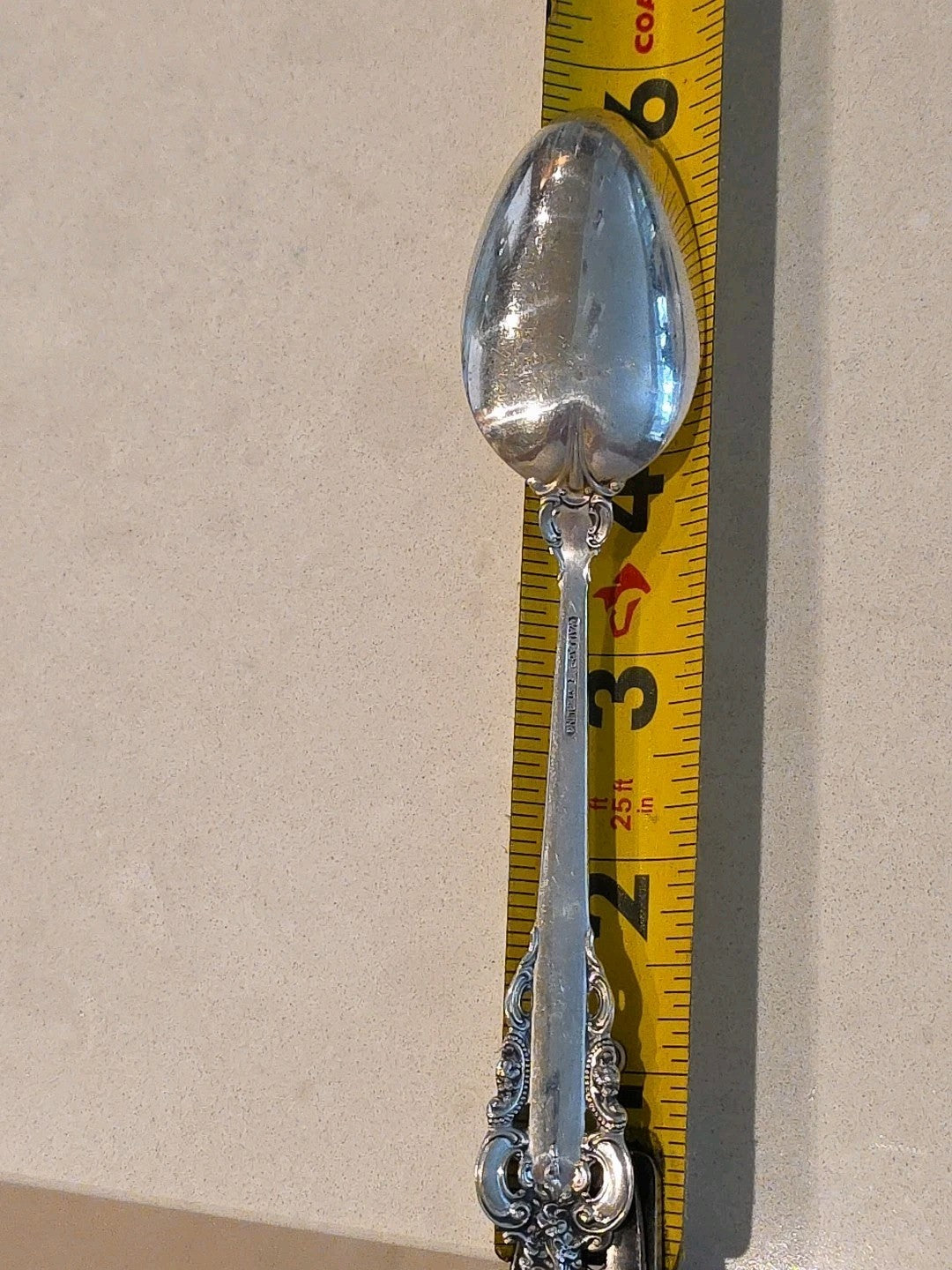 Wallace Sterling GRANDE BAROQUE (1941) 5 o'clock Teaspoons-5 3/4 Inch
