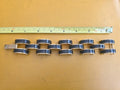 Lele Sadoughi 7 3/4" Braclet Gold Plated & Onyx Stone  Braclet