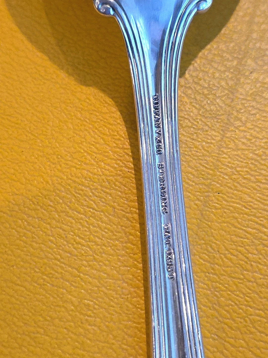 COLONIAL By Tiffany & Co. Sterling Silver SERVING SPOON   8 1/2"