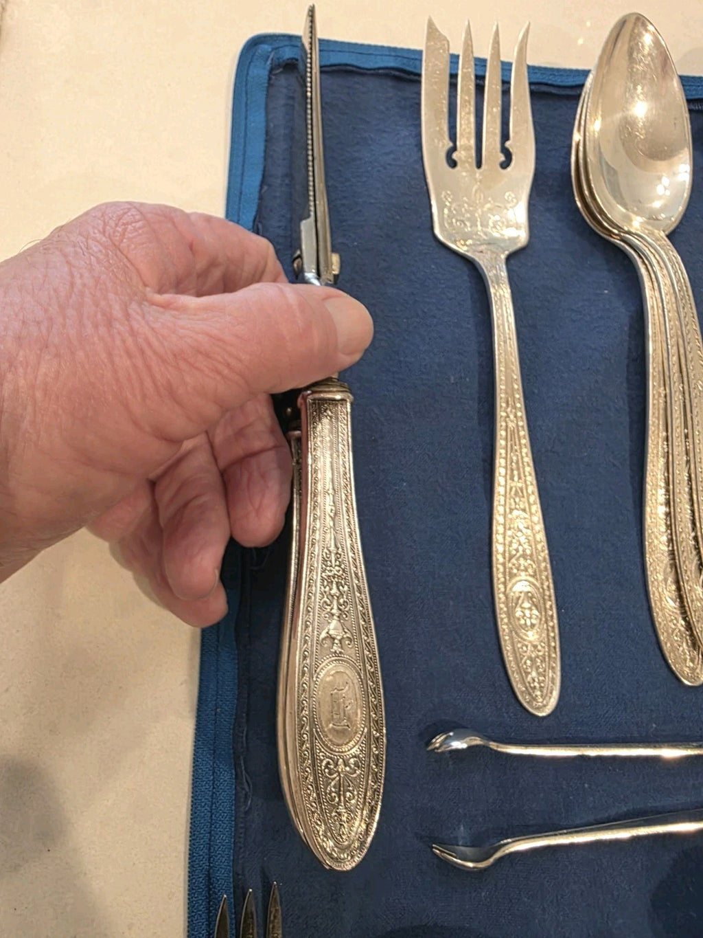 Wedgwood International Sterling Silver  Flatware Service Dinner Set 157 Pieces