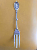 Medallion By Wendt For Ball Black Co.  Sterling Silver Dinner Fork 7 "