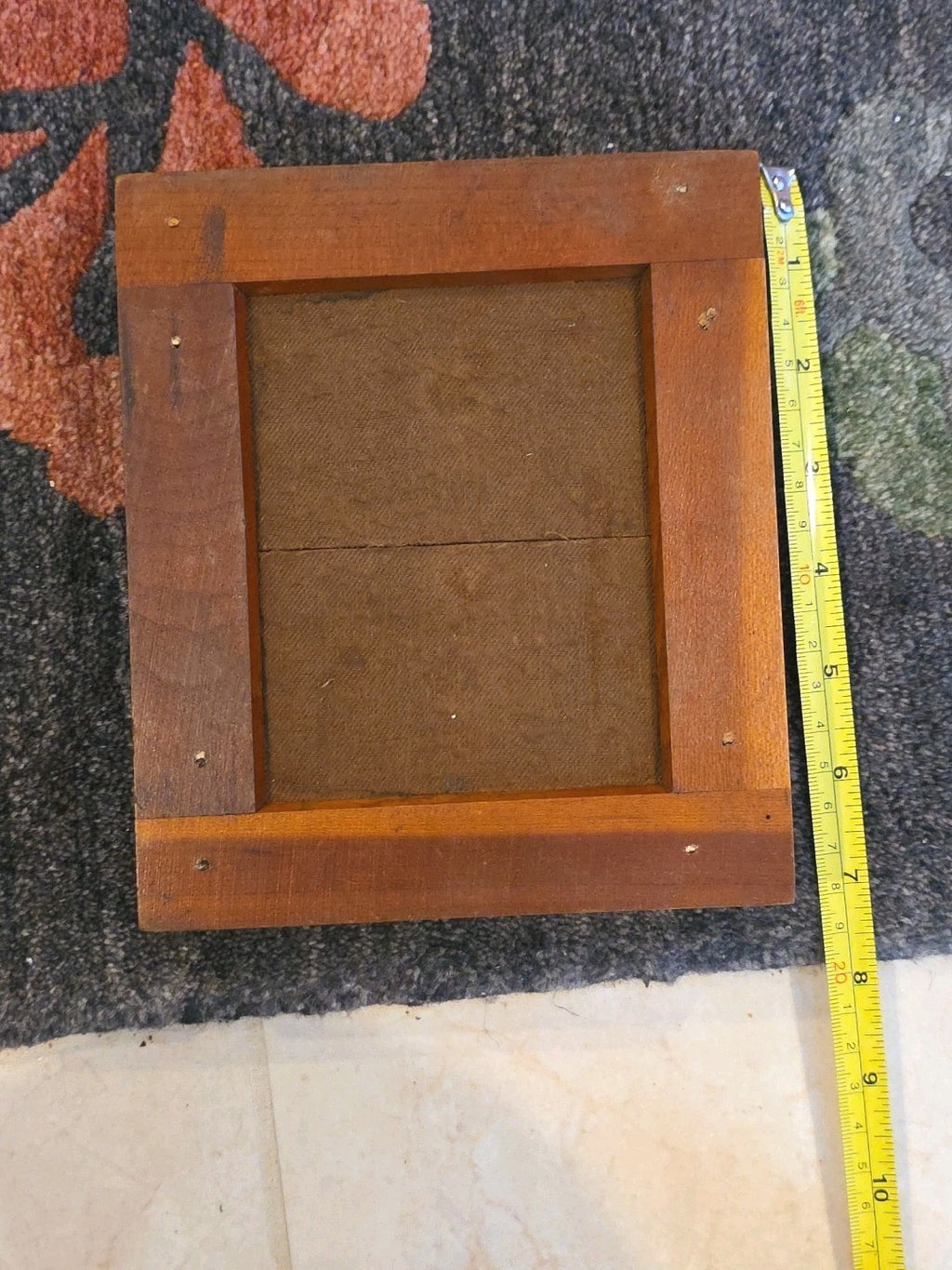 ANTIQUE SCOVILL & ADAMS CO. NY c.1890 NEGATIVE PRINTING FRAME 6" X 7"-WITH DIAL