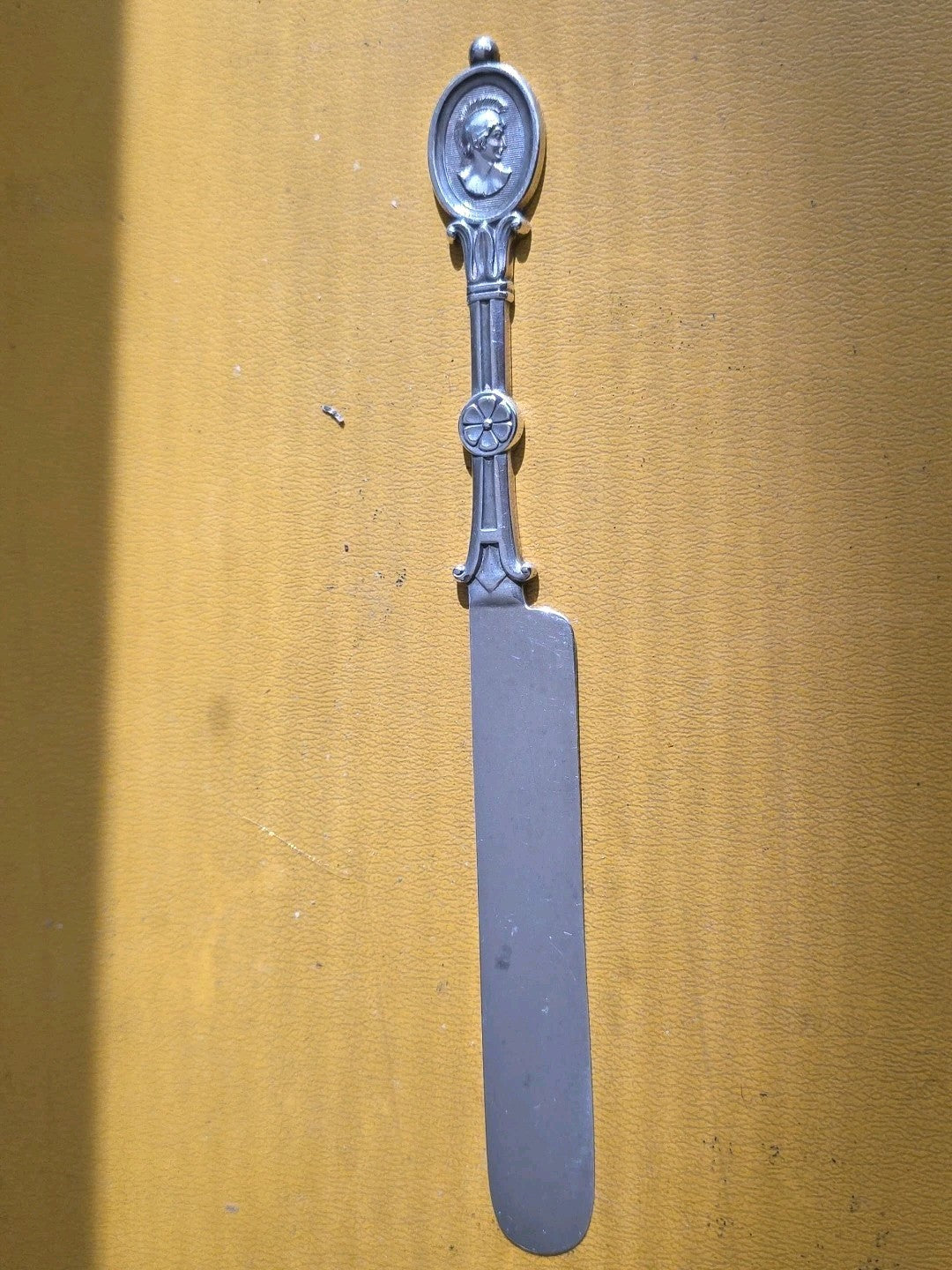 Medallion by Wendt For Ball Black Co Sterling Silver  Knife Flat All Sterling 8"