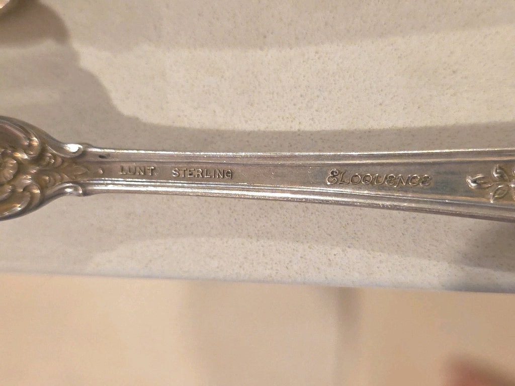 Eloquence by Lunt Sterling Silver Flatware Service Set 48 Pieces