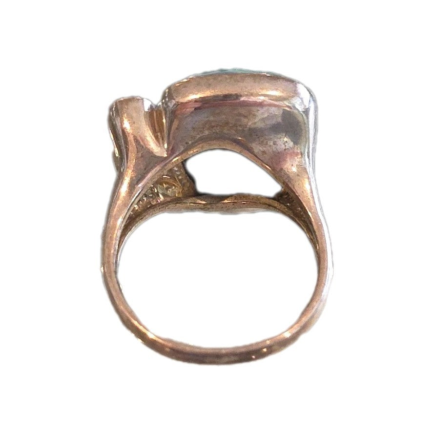WHITNEY KELLY WK STERLING SILVER  MULTI -GEMSTONE RING SIZE 11