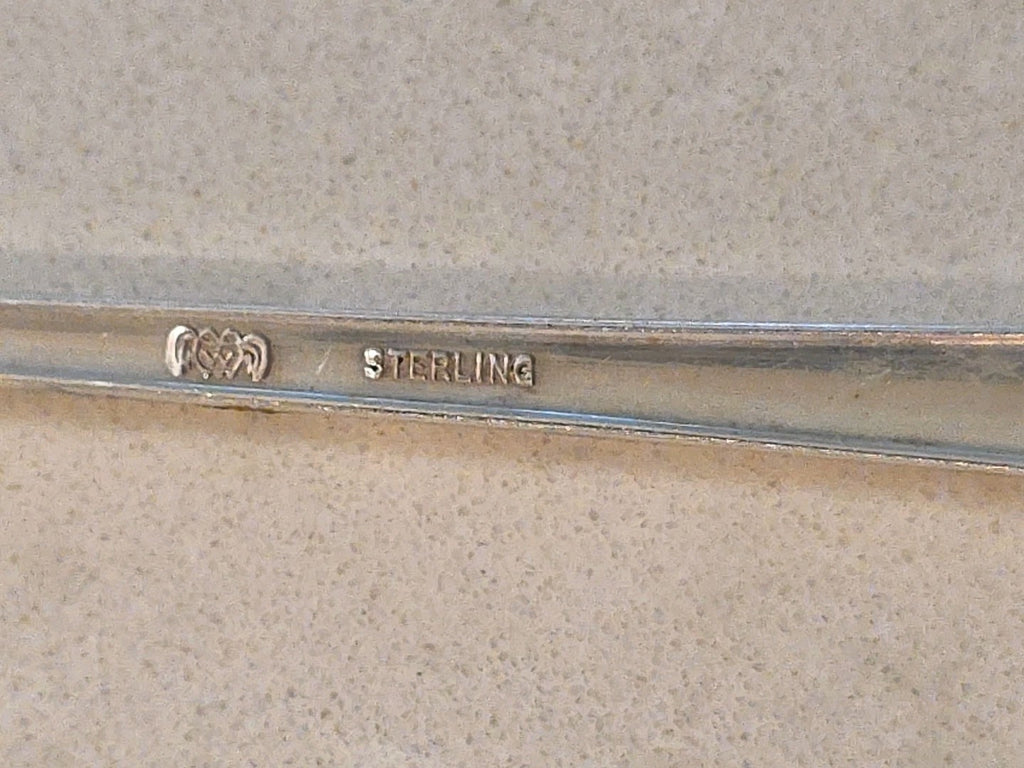 RARE JENNY LIND WEIDLICK STERLING SARDINE FORK AKA BACON FORK
