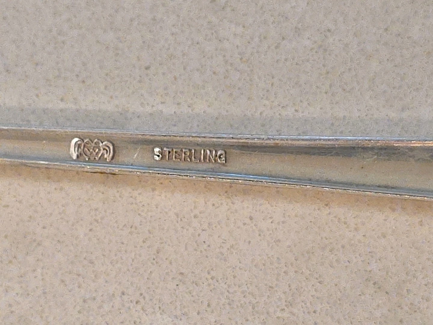 RARE JENNY LIND WEIDLICK STERLING SARDINE FORK AKA BACON FORK