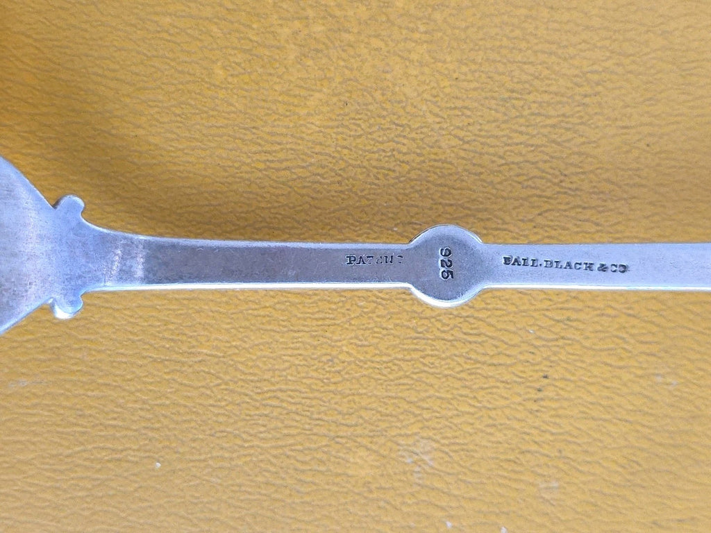 Medallion By Wendt For Ball Black Co.  Sterling Silver Dinner Fork 7 "