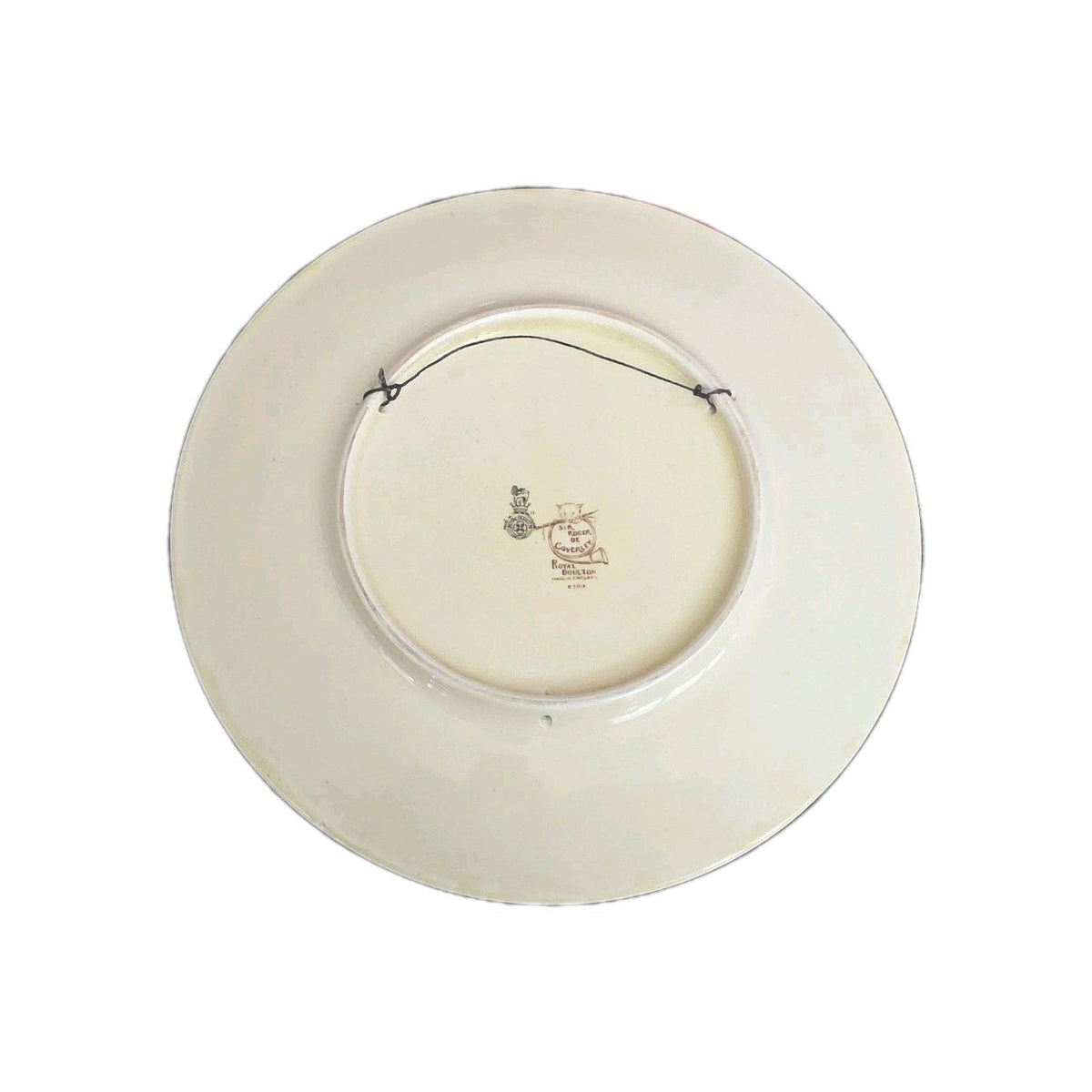 Royal Doulton 13 1/4"  Cabinet Plate Sir Roger De Coverley