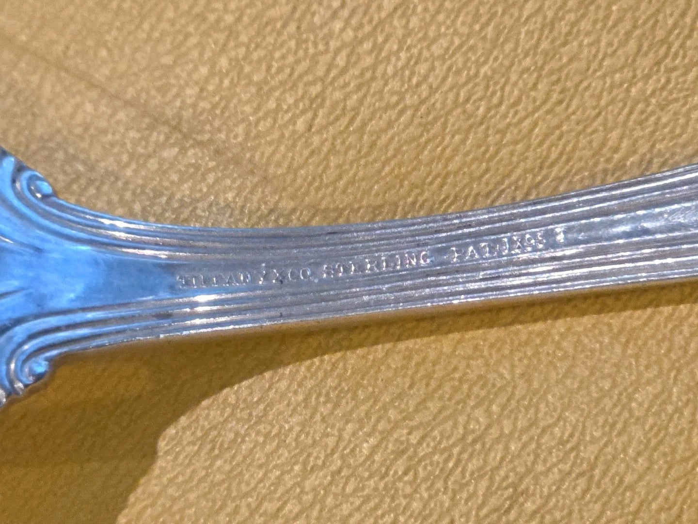 Colonial by Tiffany and Co Sterling Silver Fork 7 3/8"