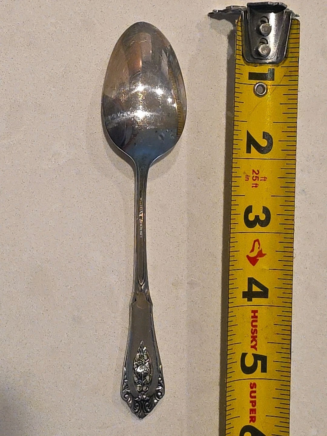 Wallace Rose Point Sterling Silver 5 5/8" SPOON
