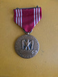 WWII United States Army Good Conduct Medal & Ribbon Bar