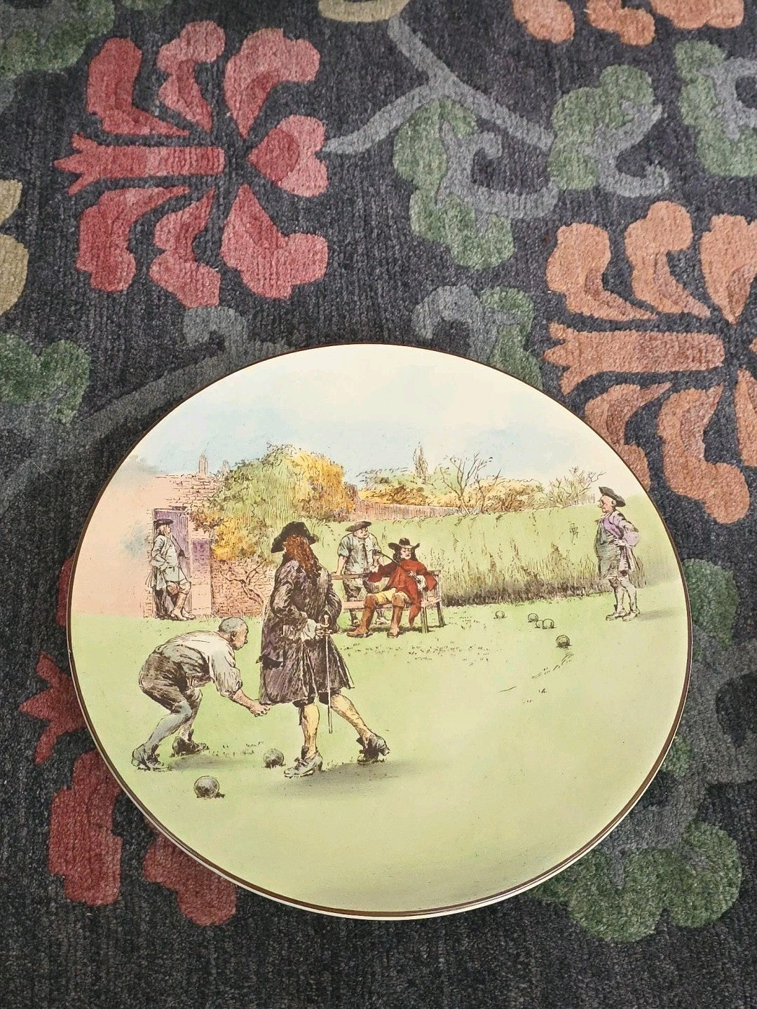 Royal Doulton 13 1/4"  Cabinet Plate Sir Roger De Coverley