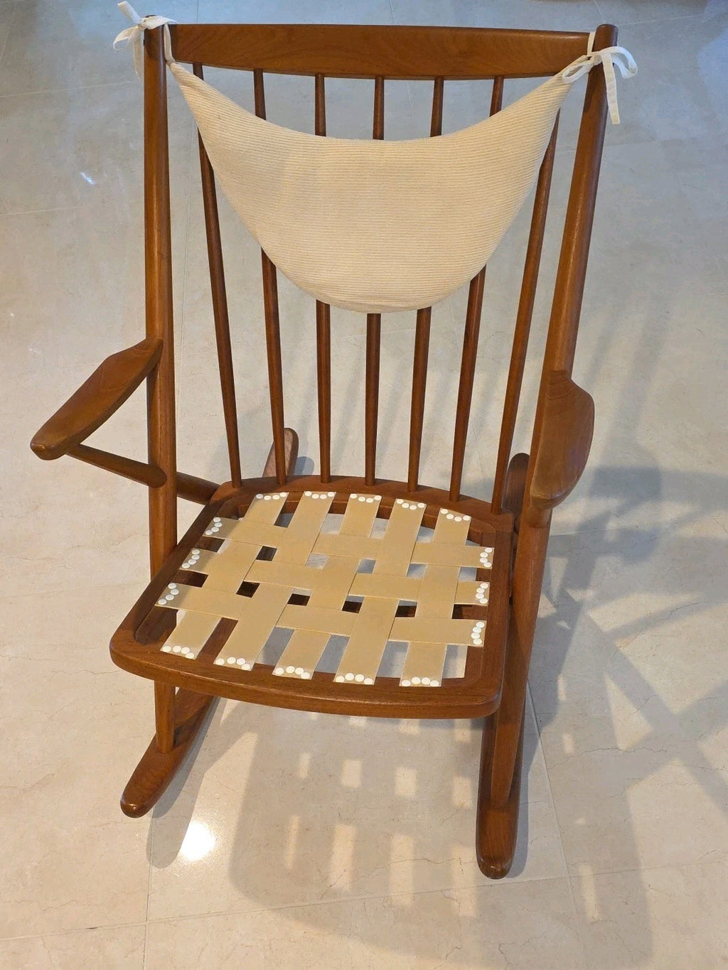 Bramin Møbler Frank Reenskaug Mid-Century Danish Rocking Chair Teak