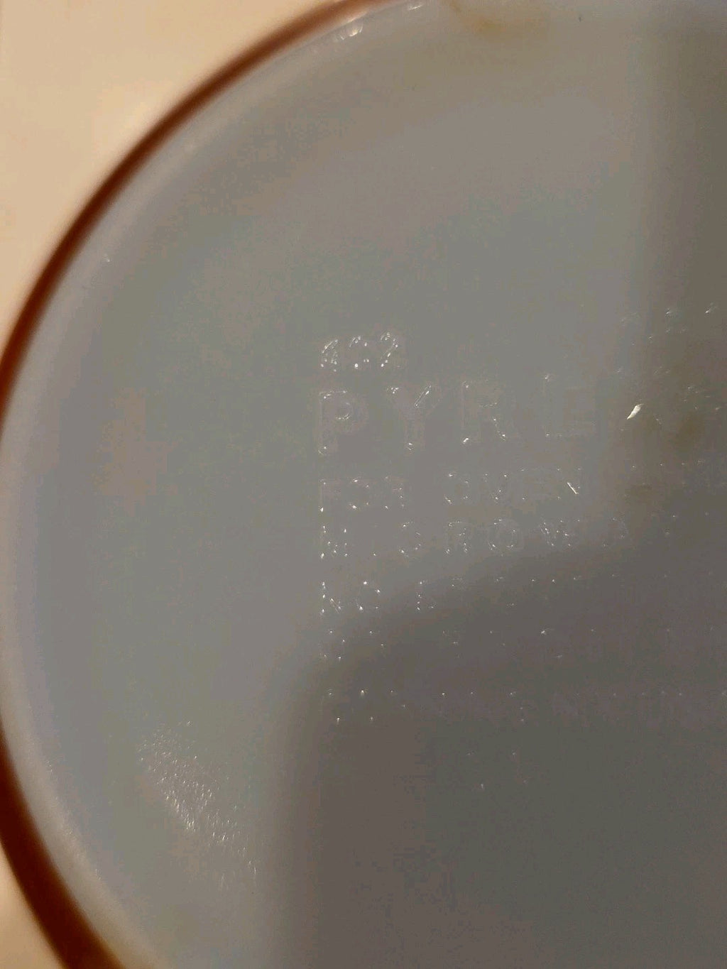 Vintage PYREX Autumn Harvest Wheat 402 403 Nesting Mixing Bowls Set of 2