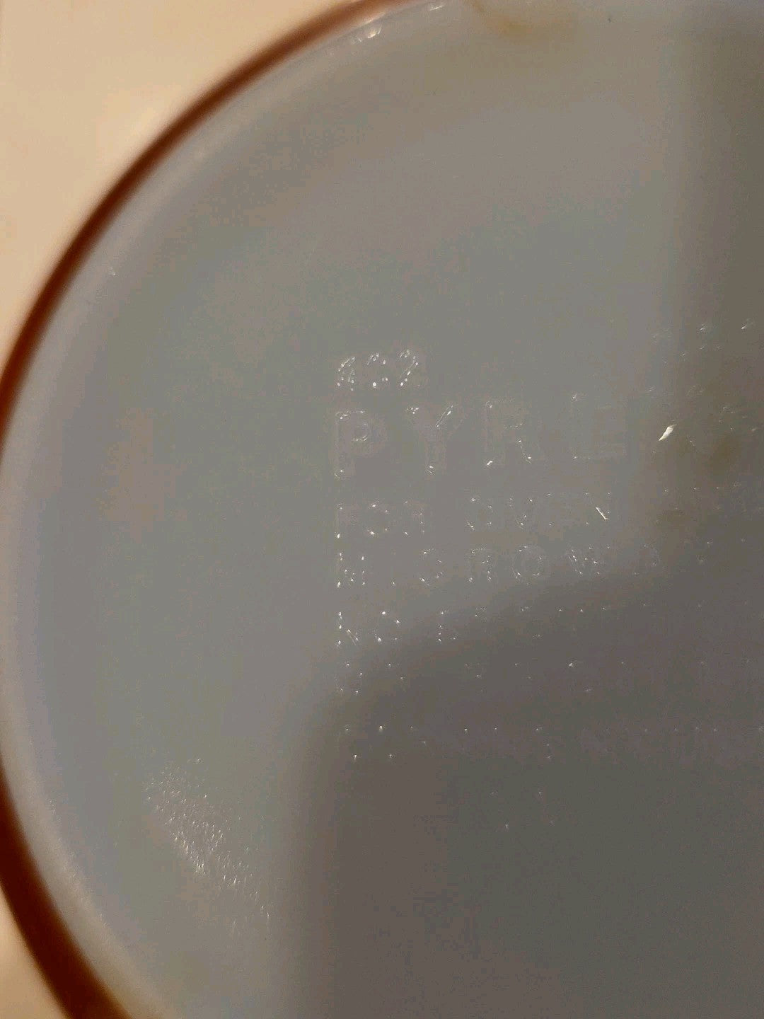 Vintage PYREX Autumn Harvest Wheat 402 403 Nesting Mixing Bowls Set of 2