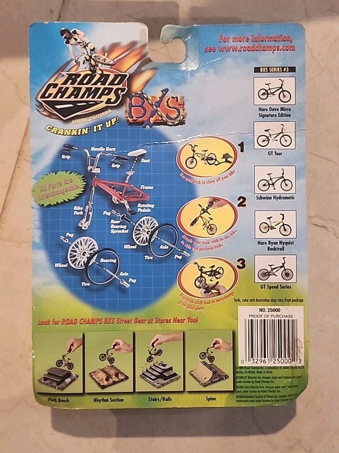 1999 Road Champs BXS SERIES-3 Schwinn Hydramatic 3 in 1 Trick Stick green