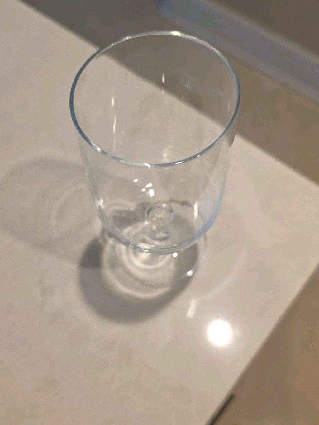 Pan Am Airlines Vintage 1980's First Class Service In Flight 6" Wine Glass