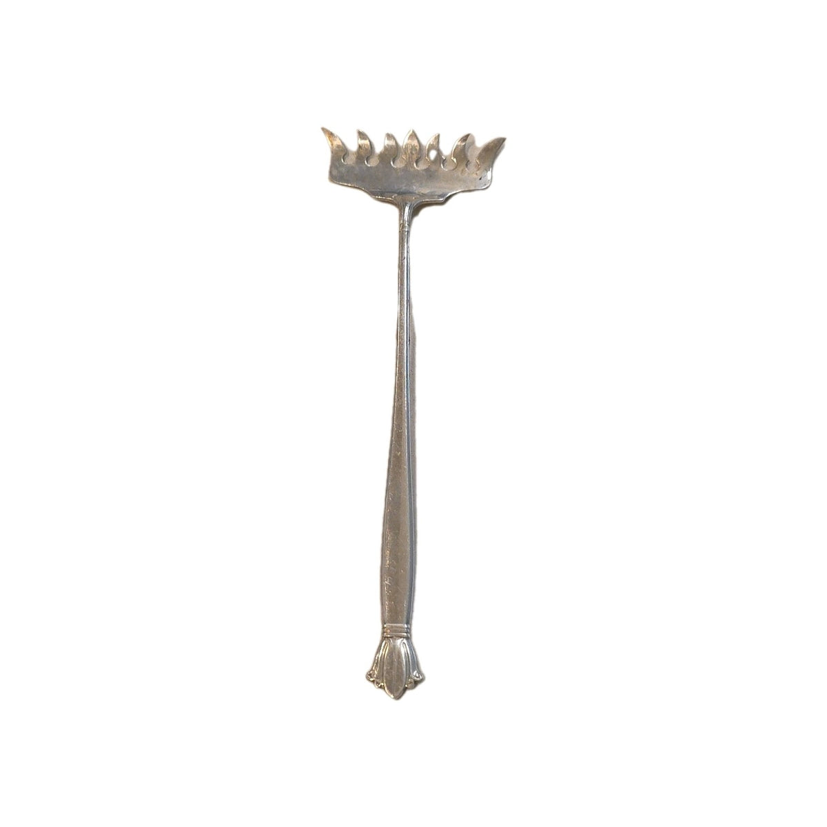 RARE JENNY LIND WEIDLICK STERLING SARDINE FORK AKA BACON FORK