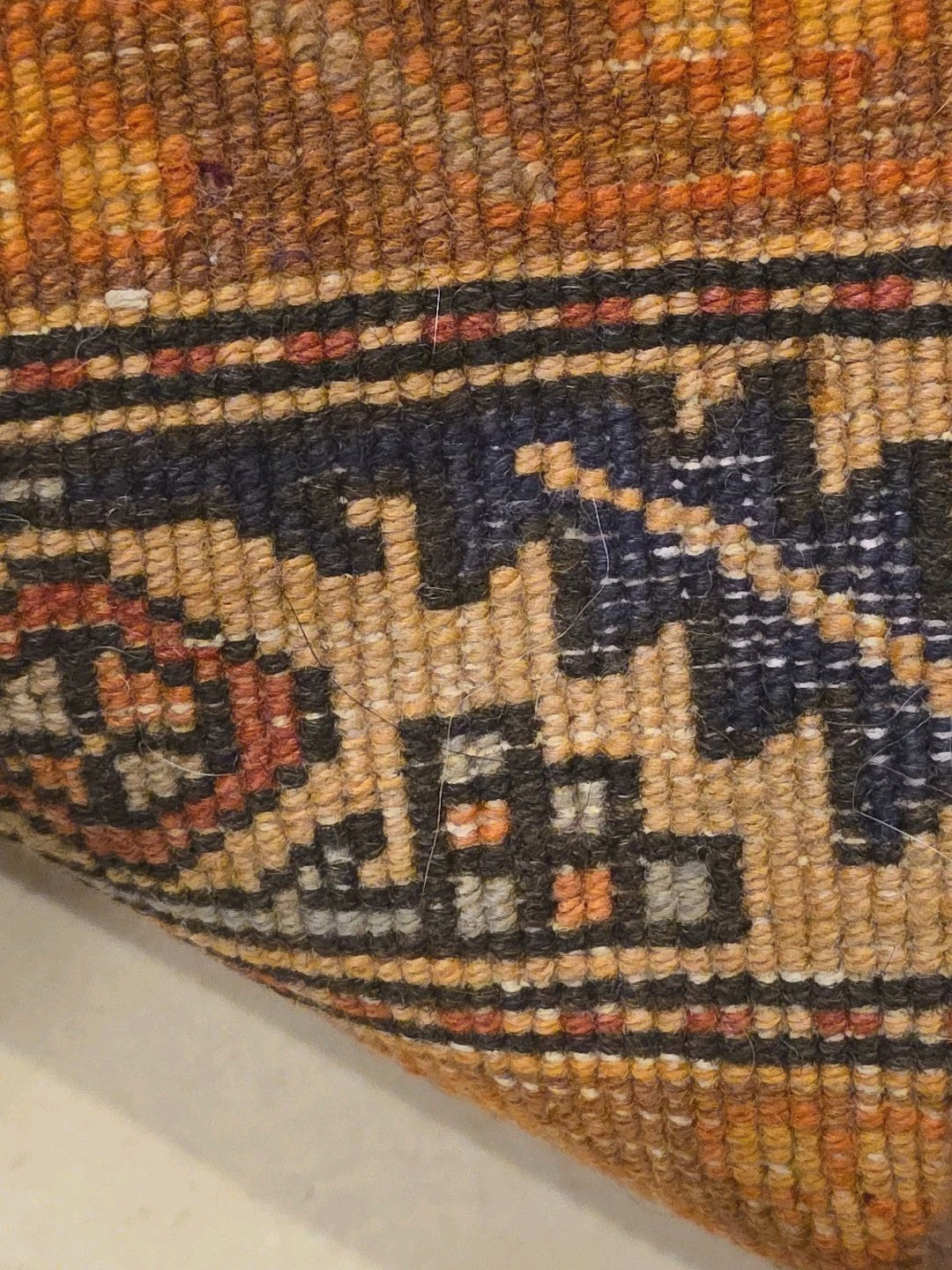 Antique N.W. Azerbaijan Runner Caucas - 4' 3" x 10'3" Bird Motif