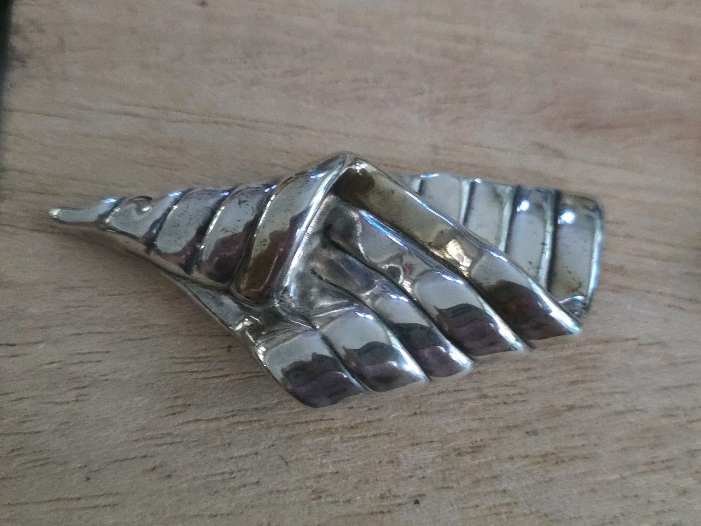 Vintage David Varsano 925 Sterling Electroform Modernest Brooch