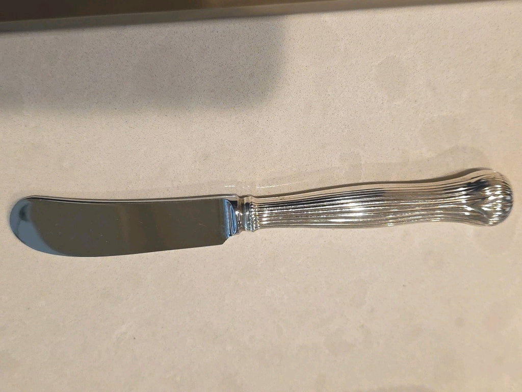Botanical By Tiffany Sterling Silver Butter Spreader Hollow Handle 6"