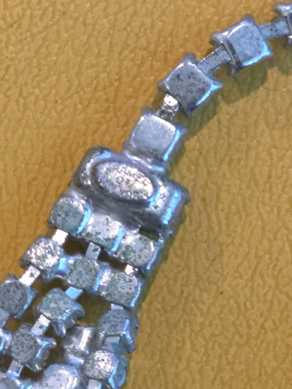 Vintage Kramer Blue Rhinestone Statement Pieces Necklace Bracelet Earrings
