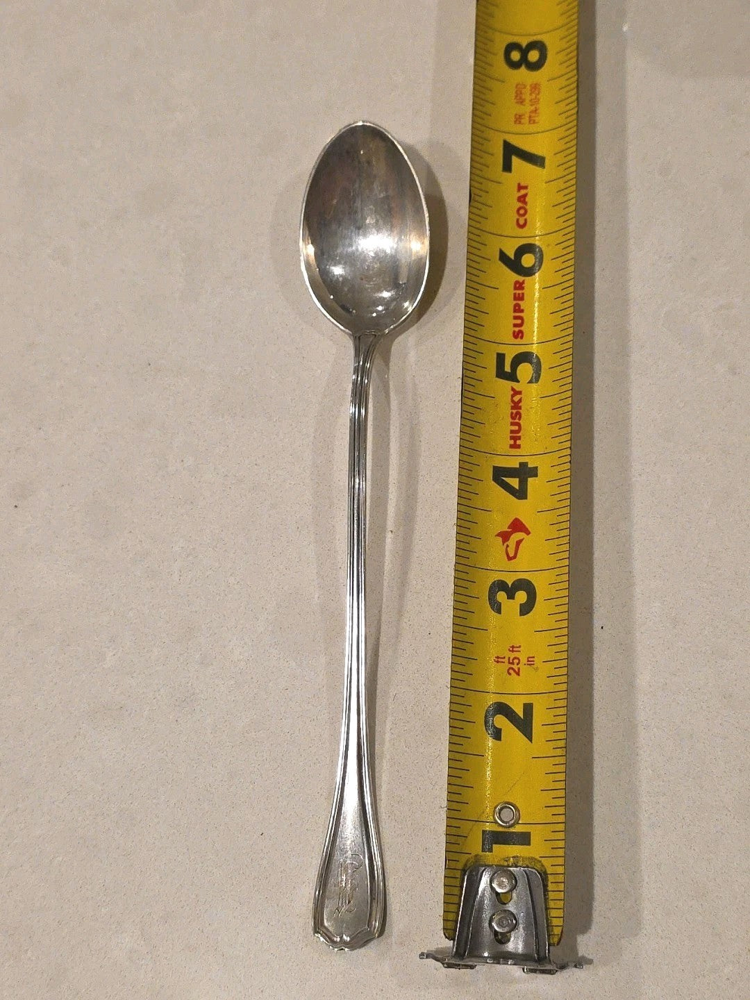 Hepplewhite Chased by Reed and Barton Sterling Silver Iced Tea Spoon 7" Heirloom