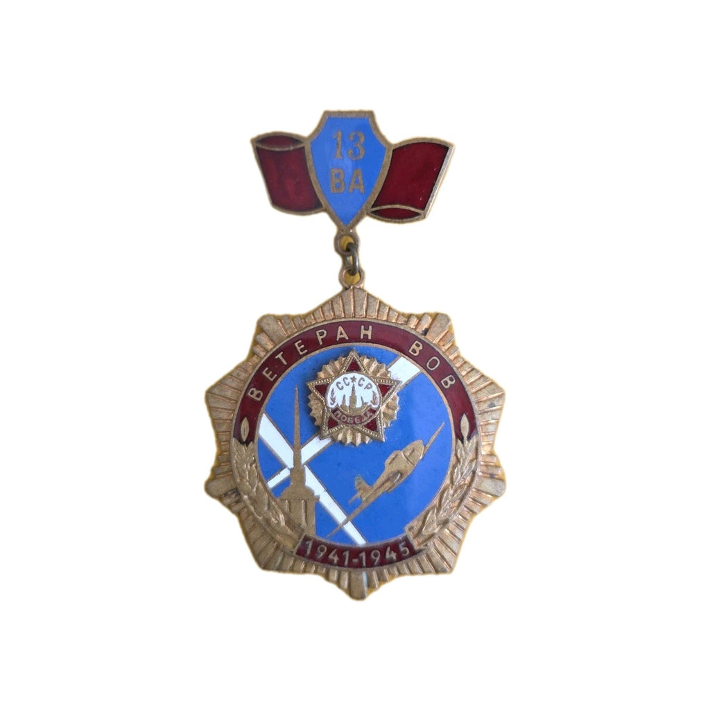 Medal Badge "Veteran of the Great Patriotic War 1941-1945 Army"